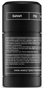 Ministerstwo Dobrego Mydła Balsam Banan sztyft - Balsamy i kremy do ciała - miniaturka - grafika 4
