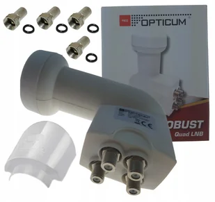 Konwerter Sat Quad Full Hd 4K Cyfrowy Polsat Nc+ - Konwertery satelitarne - miniaturka - grafika 2