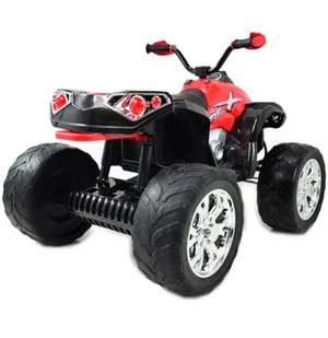 Super-Toys MEGA WIELKI QUAD MAVERICK Z NAPĘDEM 4X4, AMORTYZATORY, MIĘKKIE KOŁA,/BBH3588 BBH-3588-CZERWONY - Pojazdy elektryczne dla dzieci - miniaturka - grafika 49