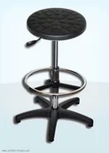 Taborety i hokery - TP Taboret laboratoryjny wysoki - chrom - miniaturka - grafika 1