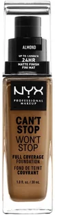 NYX PROFESSIONAL MAKEUP Podkład matujący Almond - Podkłady do twarzy - miniaturka - grafika 7