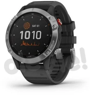 Garmin Fenix 6 Solar Czarno-srebrny 010-02410-00 - Smartwatch - miniaturka - grafika 2