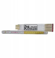 Poziomice, łaty, miary - Corona Miara drewniana składana 1m Profi, Ce C1341 - miniaturka - grafika 1