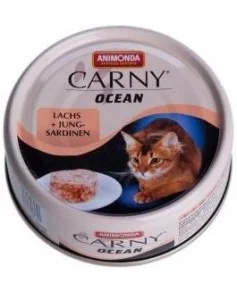 Animonda Carny OCEAN z łososiem i młodymi sardynkami 80g - Mokra karma dla kotów - miniaturka - grafika 7