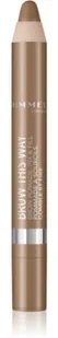 Rimmel BROW THIS WAY - BROW POMADE - Pomada do brwi w kredce - 002 RIMDWKR-WKR-01 - Pomada do włosów - miniaturka - grafika 4