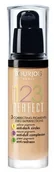 Podkłady do twarzy - Bourjois Paris Paris 123 Perfect Foundation 16 Hour 52 Vanille 30ml 29103011052 - miniaturka - grafika 1