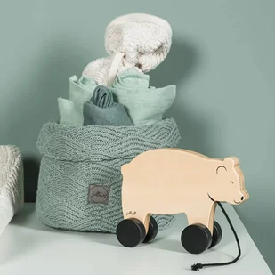 Jollein Kocyk River Knit, 75 x 100 cm, popielata zieleń Smits Assen - Koce i narzuty dla dzieci Jollein Kocyk River Knit, 75 x 100 cm, popielata zieleń Smits Assen - Koce i narzuty dla dzieci - miniaturka - grafika 3