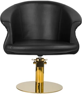GABBIANO ACTIVESHOP Fotel Fryzjerski Wersal Złoto Czarny - Fotele fryzjerskie - miniaturka - grafika 9