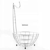 Kosze na owoce - STOJAK Z KOSZYKIEM NA BANANY I OWOCE - miniaturka - grafika 1