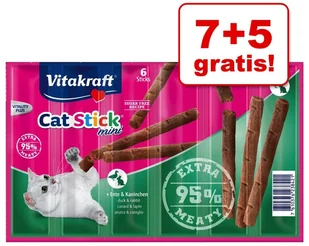 Vitakraft Cat Stick Mini kabanosy dla kota indyk i jagnię 3szt - Suplementy i witaminy dla kotów - miniaturka - grafika 4