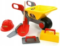 Zabawki do piasku - Zestaw do piasku z taczką 50229 - miniaturka - grafika 1