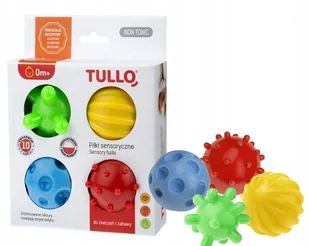 Piłki Sensoryczne Jeżyki Faktury Zestaw 4SZT Tullo - Zabawki sensoryczne - miniaturka - grafika 46