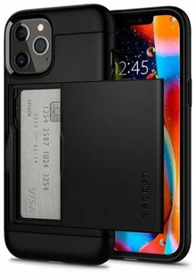 Spigen Slim Armor CS do iPhone 12/12 Pro Black - Etui i futerały do telefonów - miniaturka - grafika 14