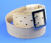 Paski - WIREX (PL) Wojskowy Pas Męski Skórzany OFICER RUBIN (PL) Skóra Licowa SUROWA SKÓRA Super Wytrzymały Z Płytką I Przeszyciami P140JUCHT - miniaturka - grafika 1