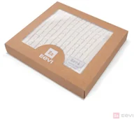 Pościel dla dzieci - KOCYK BAMBUS ECRU WARKOCZ+PUDEŁKO - miniaturka - grafika 1