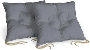 Dekoria Siedzisko 2-pack cotton panama 06, szary, 40x38x8 cm - Pokrowce na meble - miniaturka - grafika 2