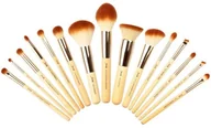 Pędzle do makijażu - Jessup Jessup Bamboo Zestaw 15 Pędzli do Makijażu T140 JESS-T140-15 - miniaturka - grafika 1