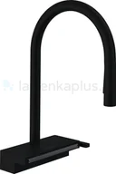 Baterie kuchenne - Hansgrohe Aquno Select M81 bateria kuchenna czarny 73831670 - miniaturka - grafika 1