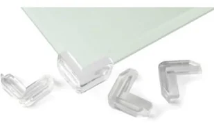 Reer Ochraniacze na rogi szklanego stołu - Ochraniacze do łóżeczka - miniaturka - grafika 2