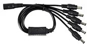Akcesoria do monitoringu - PNI 1 X 5 power splitter kabel do DVR i Überwachungskameras PTZSP - miniaturka - grafika 1