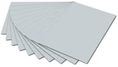 Papier do drukarek - folia Folia 6180  karton fotograficzny, 50 x 70 cm, 10 arkuszy, jasnoszary - miniaturka - grafika 1