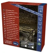 Pozostałe oświetlenie - Konstsmide 3090 100 Wąż świetlny LED Mini 20 m/na zewnątrz (IP44)/260 Warm białych diod zewnętrzny transformator/4.5 V, przezroczysty przewód 3090-100 - miniaturka - grafika 1