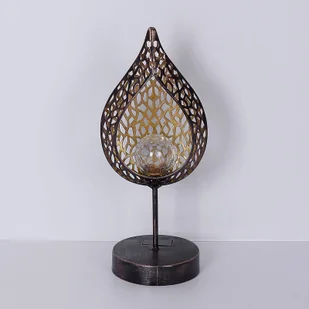 GLOBO Lampa solarna LED 33528 w kształcie liścia - Lampy ogrodowe - miniaturka - grafika 4