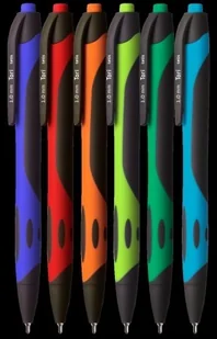 Tetis Długopis Tori 1.mm mix kol. wkład nieb. KD913-NM p36 - Przybory szkolne - miniaturka - grafika 2