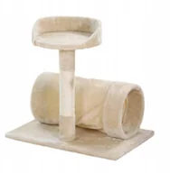 Drapaki dla kotów - PETSTORY PETSTORY DRAPAK KOT Sizalowy SŁUPEK Legowisko Zabawka+TUNEL 20T0145M - miniaturka - grafika 1