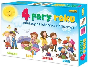Adamigo ADAMIIGO Zest. Edukacyjny Pory Roku G-6205 - Gry planszowe - miniaturka - grafika 3