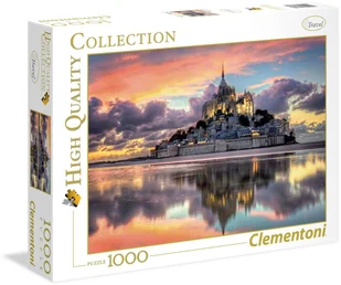 Clementoni Puzzle 1000 High Quality Collection Le Magnifique Mont Saint-Michel - Puzzle - miniaturka - grafika 2