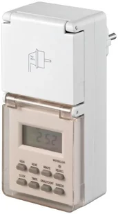 Goobay R NK ZSU 3 TIME SWITCH DIGITAL IP44 4040849513015 - Pozostałe akcesoria sieciowe - miniaturka - grafika 2