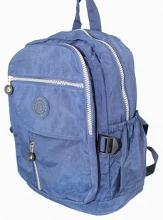 Bag Street Praktyczny Plecak Materiałowy BAG STREET 2216 GRANATOWY 35 x 26 x 15 cm - Plecaki - miniaturka - grafika 2