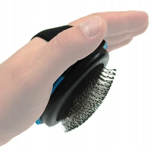 Szczotka do wyczesywania Psa Kota zaokrąglone piny - Szczotki i furminatory - miniaturka - grafika 7