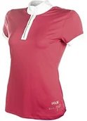 Koszulki jeździeckie - HKM mężczyzn turniej koszulka Crystal, różowy, S 573846 - miniaturka - grafika 1