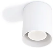 Oprawy, klosze i abażury - Bowi OPRAWA HALOGENOWOA CREEP 1 OKRĄGŁY - BIAŁY SO-OR-1-BI - miniaturka - grafika 1