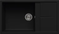 Zlewozmywaki - Elleci UNICO 410 black K86 KERATEK PLUS (LKU41086) - miniaturka - grafika 1