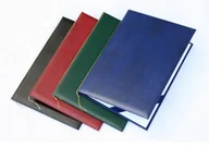 Dyplomy i okładki - Galeria Papieru GAP064 Okładka na dyplom A4 Elegant -bordowa - miniaturka - grafika 1