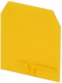 Kostki, złączki, wtyczki - Schneider Płytka-skrajna-PSU-16-żółty A41-0301 - miniaturka - grafika 1