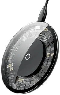 Baseus Ładowarka indukcyjna QI Simple 10W bezprzewodowa Czarna CCALL-AJK01 - Ładowarki do telefonów - miniaturka - grafika 3