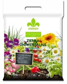 Ziemia ogrodowa - Kronen Ziemia uniwersalna z nawilżaczem 5 l - miniaturka - grafika 1