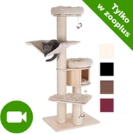 Drapaki dla kotów - Zooplus Natural Paradise XL PREMIUM EDITION drapak dla kota Jasnoszary - miniaturka - grafika 1