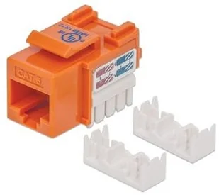 Keystone Intellinet Intellinet Moduł Cat6 UTP RJ45 zaciskany pomarańczowy 210775 - Wtyczki i adaptery - miniaturka - grafika 5