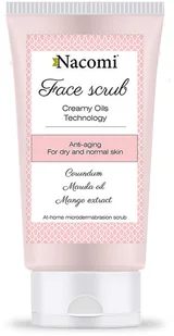 Nacomi peeling do twarzy do skóry suchej lub normalnej "domowa mikrodermabrazja" - Peelingi i scruby do twarzy - miniaturka - grafika 3