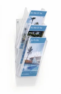 Durable Zestaw trzech pojemników na ulotki Durable COMBIBOXX 1/3 A4 L 859919 - Półki na dokumenty - miniaturka - grafika 2