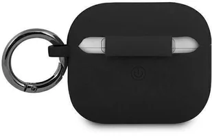 Ferrari Ferrari FEA3SILBK AirPods 3 cover czarny/black Silicone hurtel-74873-0 - Akcesoria do słuchawek - miniaturka - grafika 2