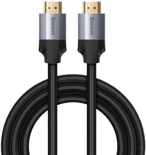 Baseus Kabel przewód HDMI - HDMI 4K60Hz FULL HD 2M | czarny CAKSX-C0G - Kable - miniaturka - grafika 5