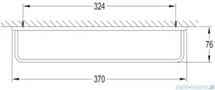 Omnires Darling wieszak na ręcznik złoty DA70230ZL - Wieszaki łazienkowe Omnires Darling wieszak na ręcznik złoty DA70230ZL - Wieszaki łazienkowe - miniaturka - grafika 2