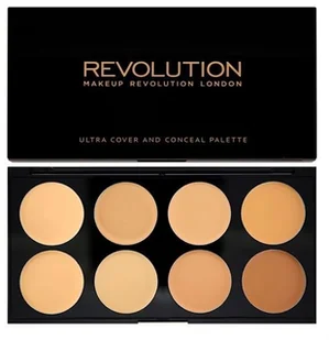 Makeup Revolution London London Ultra Cover And Conceal Palette korektor 10 g dla kobiet Light-Medium - Korektory do twarzy - miniaturka - grafika 2