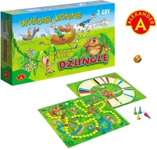 Alexander Wyścigi konne - Dżungla - Gry planszowe - miniaturka - grafika 5